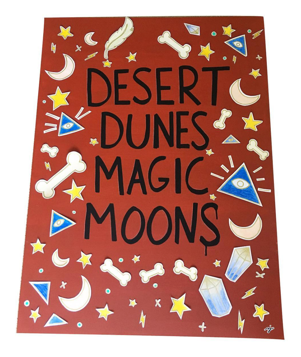 Art Standard Time | Michael J Spiegel | Desert Dunes Magic Moons